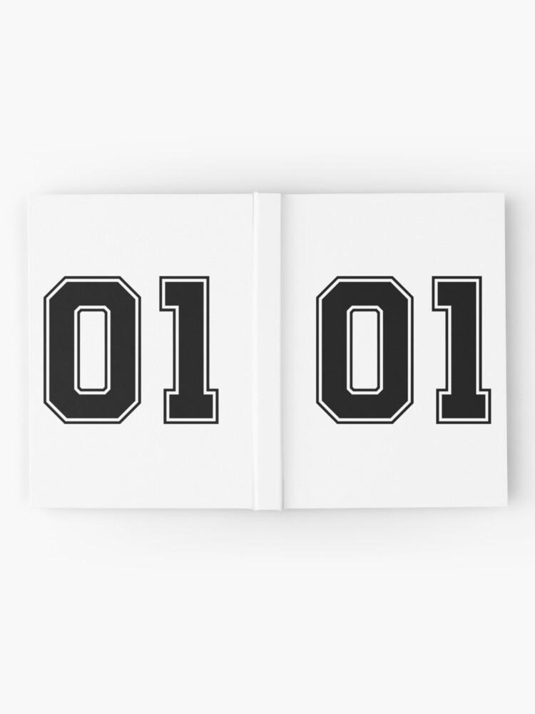 09 American Football Classic Vintage Sport Jersey Number in black number on  white background for american football, baseball or basketball Hardcover  Journal for Sale by Marcin Adrian