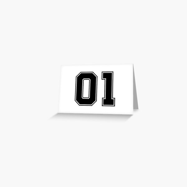 11 American Football Classic Vintage Sport Jersey Number in black number on  white background for american football, baseball or basketball | Art Board