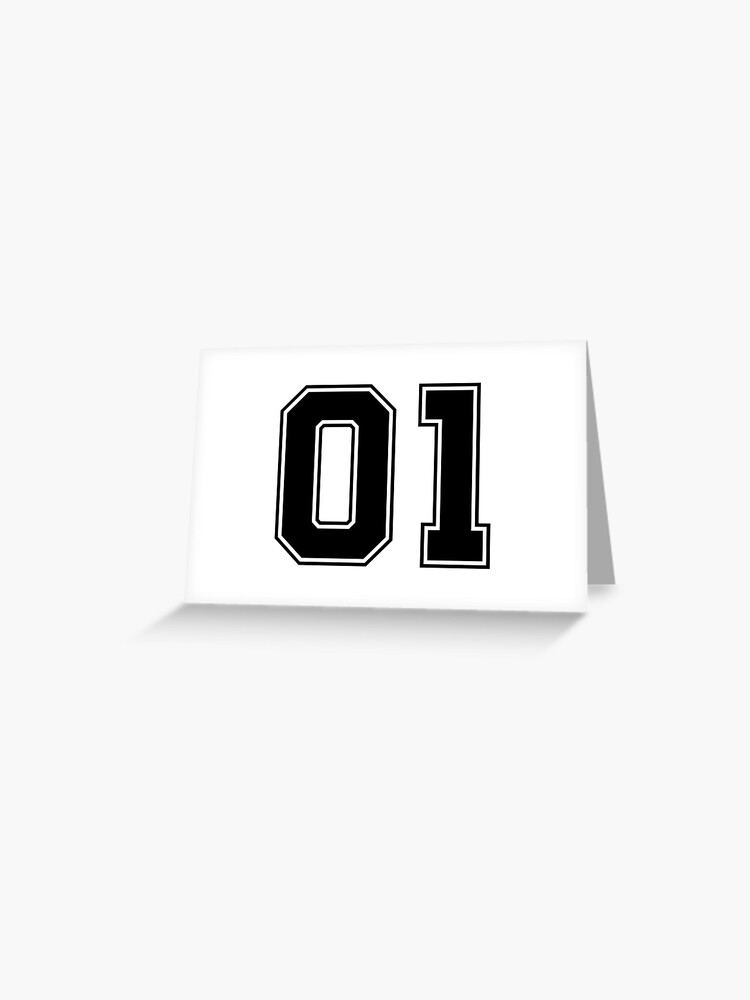 11 American Football Classic Vintage Sport Jersey Number in black number on  white background for american football, baseball or basketball | Art Board