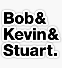 Minions • Bob & Kevin & Stuart. Sticker
