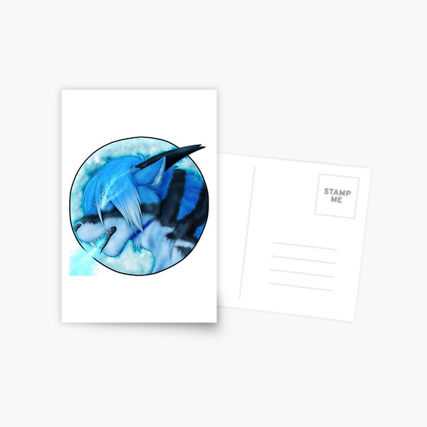 Icy Fire Postcard