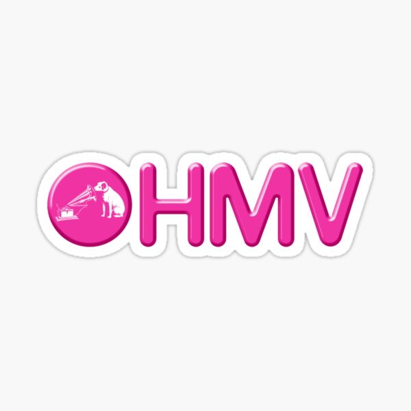 HMV Old Logo Sticker