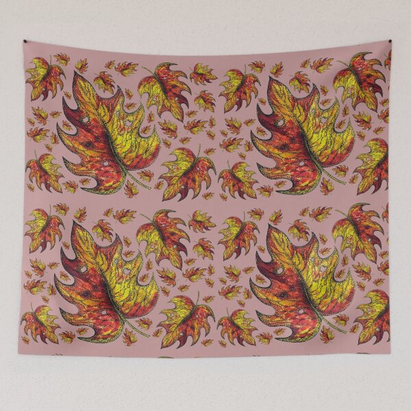 Item preview, Autum Leaves - purple light designed and sold by Angelika Kjeller.