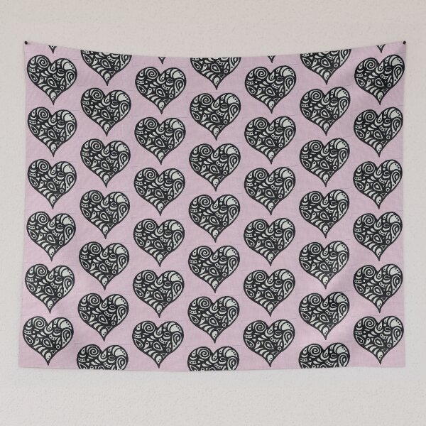 Item preview, Black Heart designed and sold by Roisin Mallon Art.