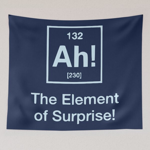 Item preview, Ah - The Element of Surprise designed and sold by realmatdesign.