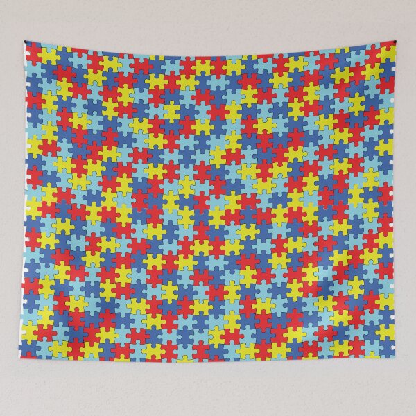 Item preview, Autism Puzzle Pieces (small) designed and sold by crdraper.