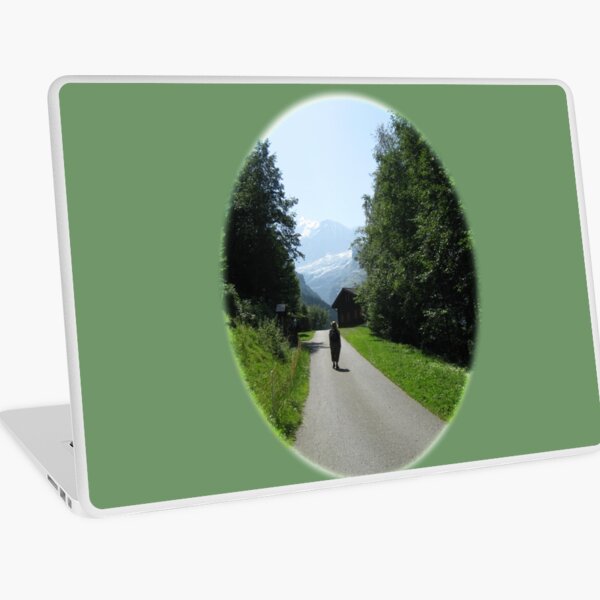 The Wonder of Wandering near Grindelwald, Switzerland Laptop Skin