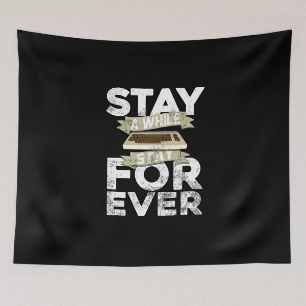 Item preview, Stay a while & forever Nerd Computer C64 mission designed and sold by bickhofe.