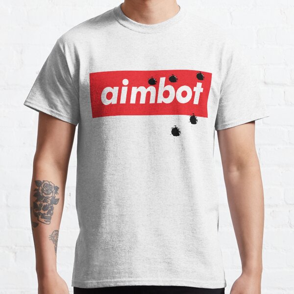 Aimbot Gamer Video Gaming Words Gamers Use. I Love Playing Esports! Classic T-Shirt