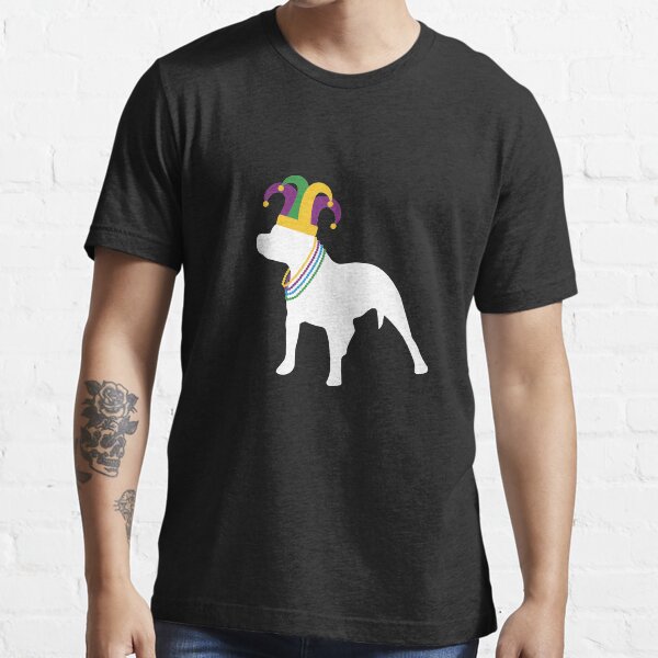 Dog mardi gras shirt best sale