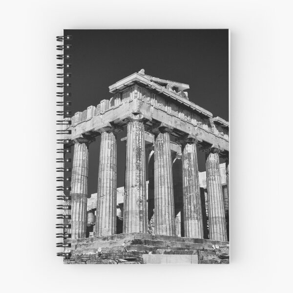 Artikelvorschau, Parthenon in schwarz und weiß entworfen und verkauft von Opethian666.