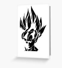 Goku Greeting Card