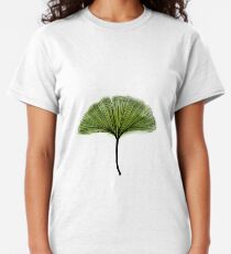 Gingko Ginko biloba watercolor and ink Classic T-Shirt