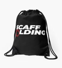 Scaffolders Tee Occupations Drawstring Bag
