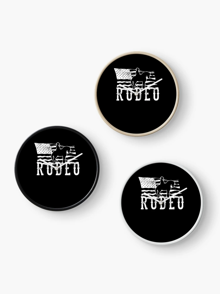 Thumbnail 3 of 4, Clock, Cowboy Rodeo designed and sold by 4tomic.
