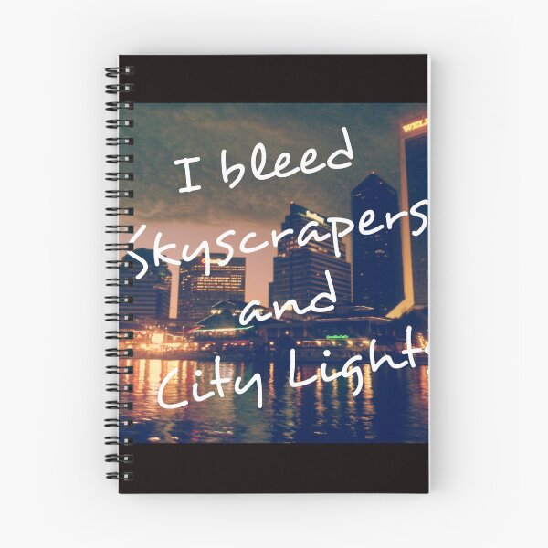 Item preview, I Bleed Skyscrapers and City Lights designed and sold by malyix0013.