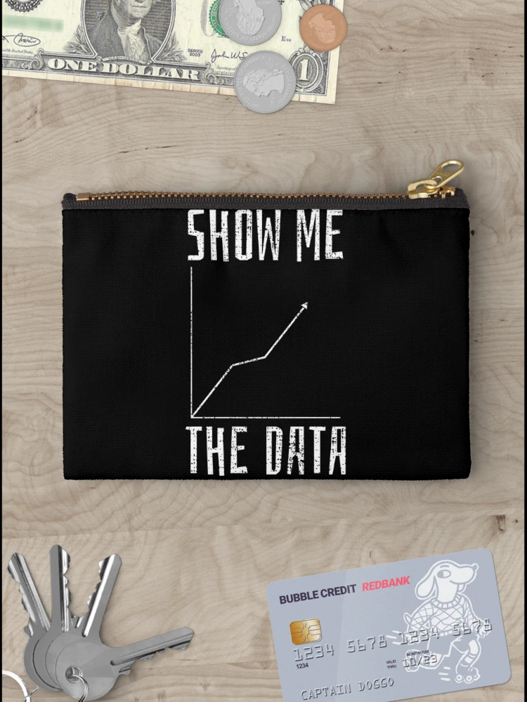 Thumbnail 3 of 4, Zipper Pouch, Data Science Computer Science designed and sold by 4tomic.