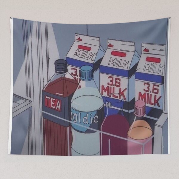 Item preview, anime fridge designed and sold by prxsci.