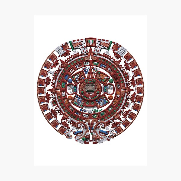 Mayan Calender Photographic Print