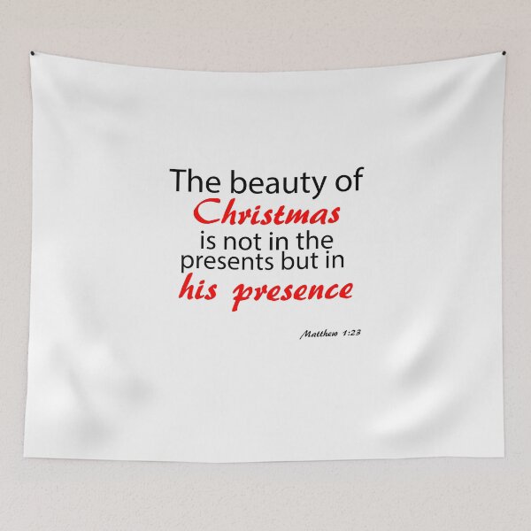 Item preview, Bible verse Christmas gift Christian saying designed and sold by dm4design.