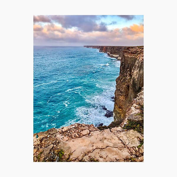 Item preview, Sunset at Bunda Cliffs - The Nullarbor, Eyre Peninsula  designed and sold by susiereynolds66.