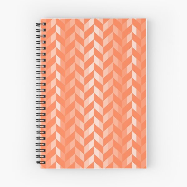 Item preview, Coral Color Chevron Pattern designed and sold by Gravityx9.