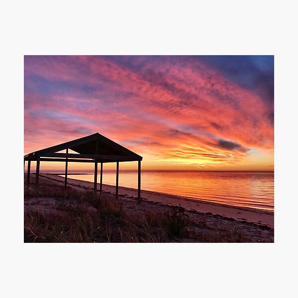 Item preview, Sunrise at Billy Goat Flat, Pine Point Yorke Peninsula  designed and sold by susiereynolds66.