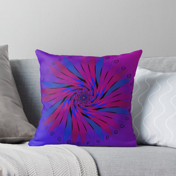 Aperçu de l'œuvre Spirale Bleu Violette créée et vendue par Saya-chi.