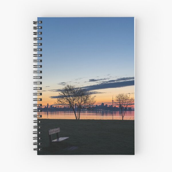 Item preview, Glorious Toronto Dawn - the Park Bench is Waiting for You designed and sold by Georgia Mizuleva.