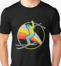 Ski slope Unisex T-Shirt