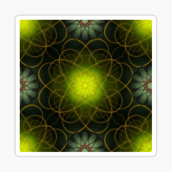 Light Flower Sticker