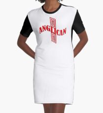 Anglican cross Graphic T-Shirt Dress