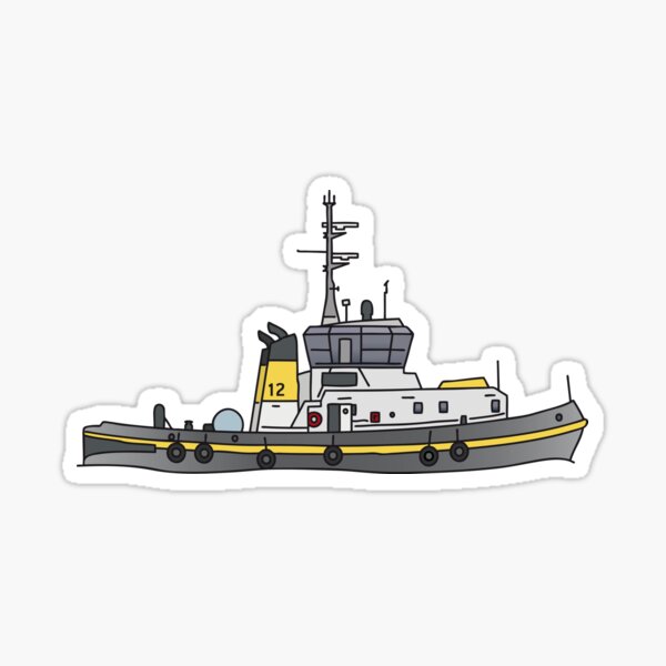 Tug Boat Stickers for Sale, Free US Shipping