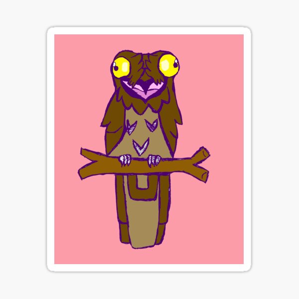 Item preview, The Majestic Potoo Bird designed and sold by JulFrostDesigns.