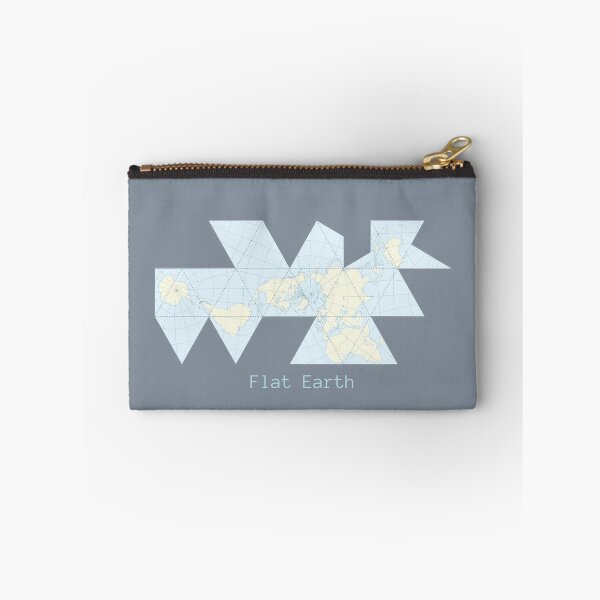 Item preview, Flat Earth Graphic World Map designed and sold by Envelope-Studio.