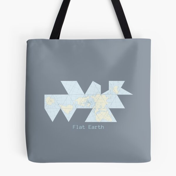 Item preview, Flat Earth Graphic World Map designed and sold by Envelope-Studio.