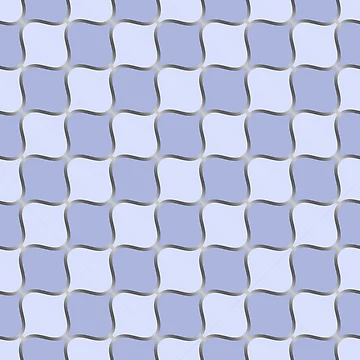 Artwork thumbnail, Simple interlocking pattern by Michael Pulley