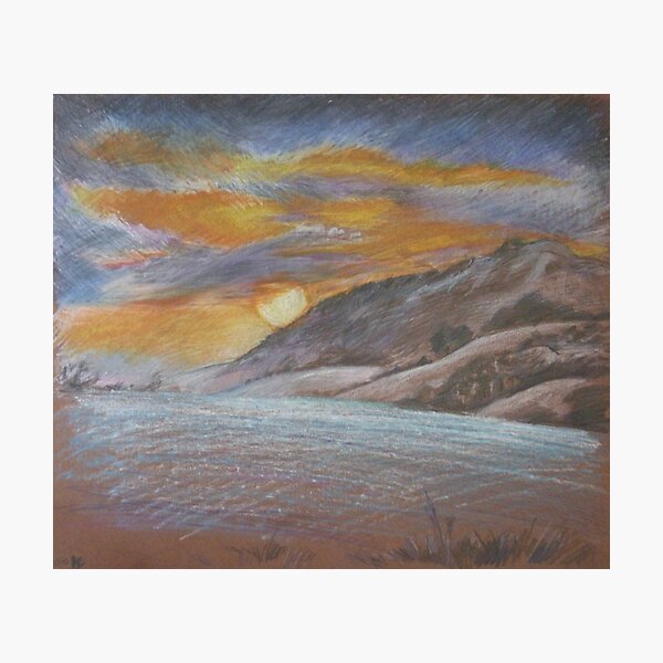 winter landscape Photographic Print