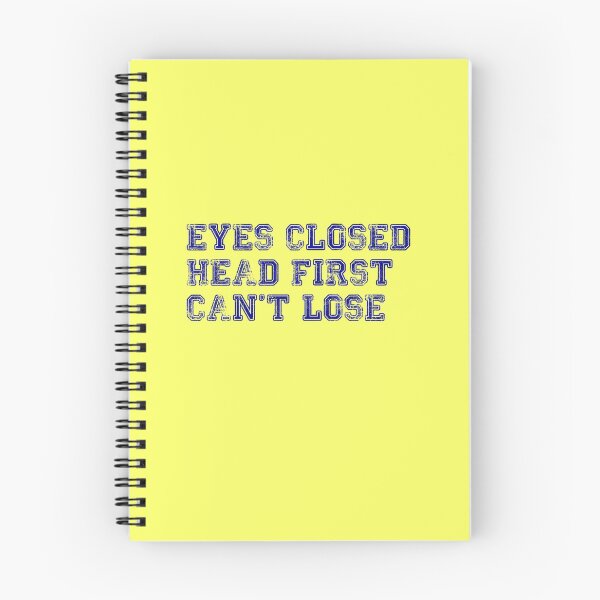 Item preview, eyes closed, head first, can't lose - brooklyn nine-nine - jake peralta designed and sold by tziggles.