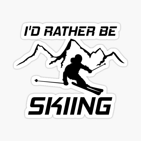 Stickers for Skiers and Snowboarders or those who love mountains