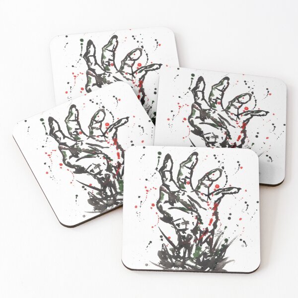 Item preview, Abstract Zombie Hand designed and sold by MenagerieMayhem.