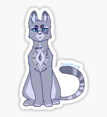 blauer Stern Sticker