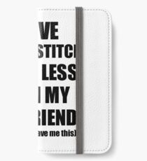 Cross-Stitch Girlfriend Funny Valentine Gift Idea For My Gf From Boyfriend I Love iPhone Wallet/Case/Skin
