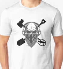 Probe - Skulls - Sondins, Probes, Metal Probe, Metal Detector, Skull, Totenkopp, metal detecting, metal detector Unisex T-Shirt