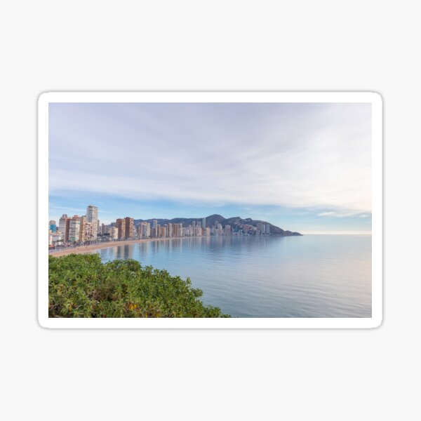 Benidorm New Town Sticker