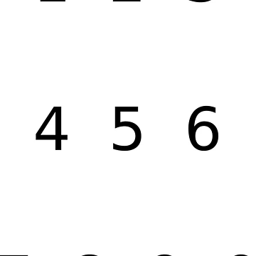 Artwork thumbnail, Numbers by crosscategory