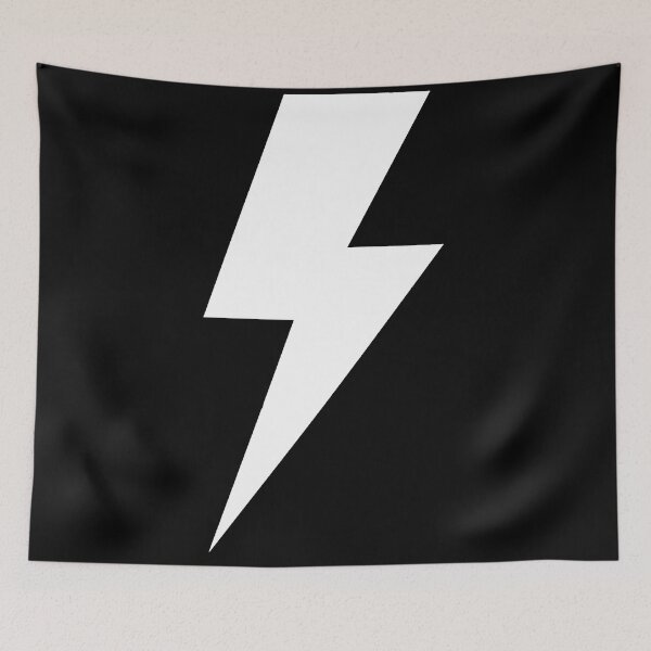Item preview, Lightning Bolt (white) designed and sold by avidfan2000.