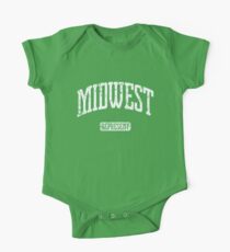 Midwest Represent Short Sleeve Baby One-Piece