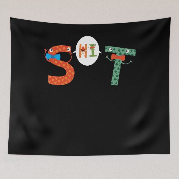 Item preview, ShiT - S and T say "Hi" designed and sold by 1681830934131.
