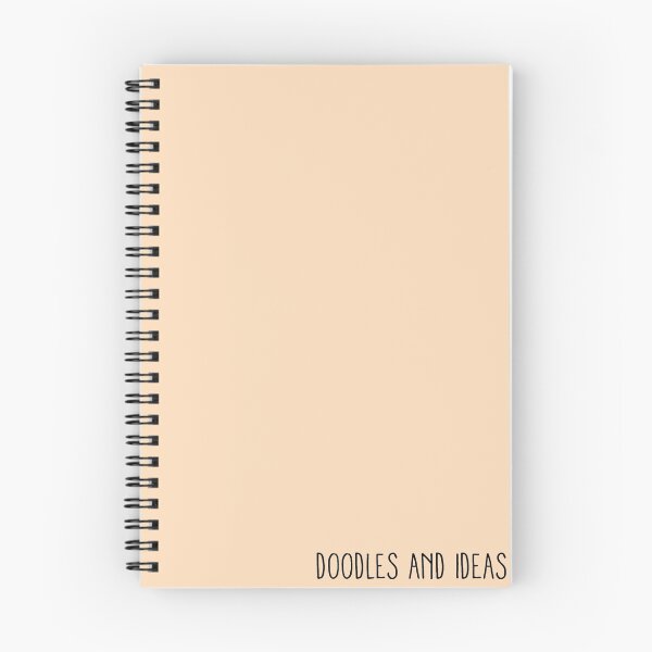 Item preview, doodles and ideas notebook designed and sold by gnarlynicole.